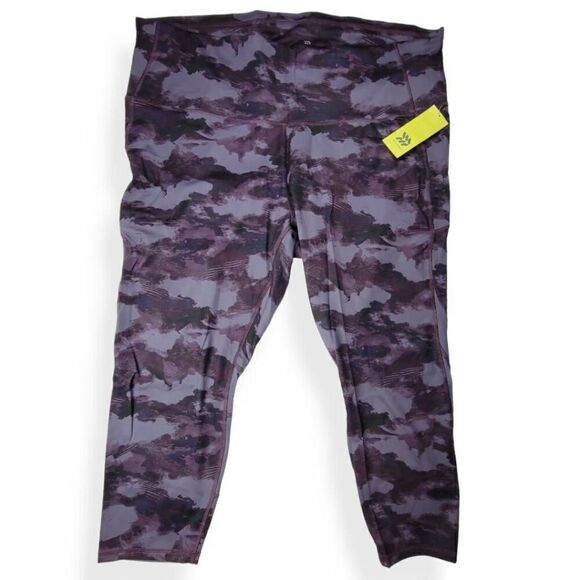All in Motion Women's  Contour Power Waist High-Rise 7/8 Leggings  3X - Picture 1 of 3